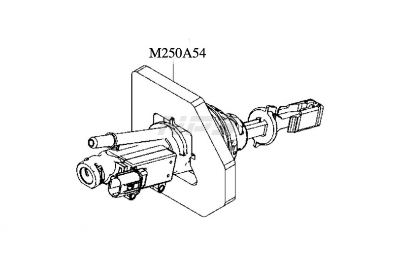 - M250A54 Cylindre emetteur d’embrayage M250A54 : Cylindre emetteur d’embrayage