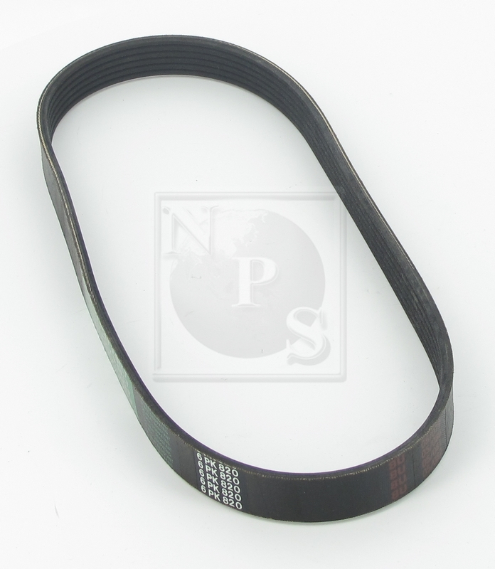 Courroie trapézoïdale à nervures (d'accessoires) NPS T111A23