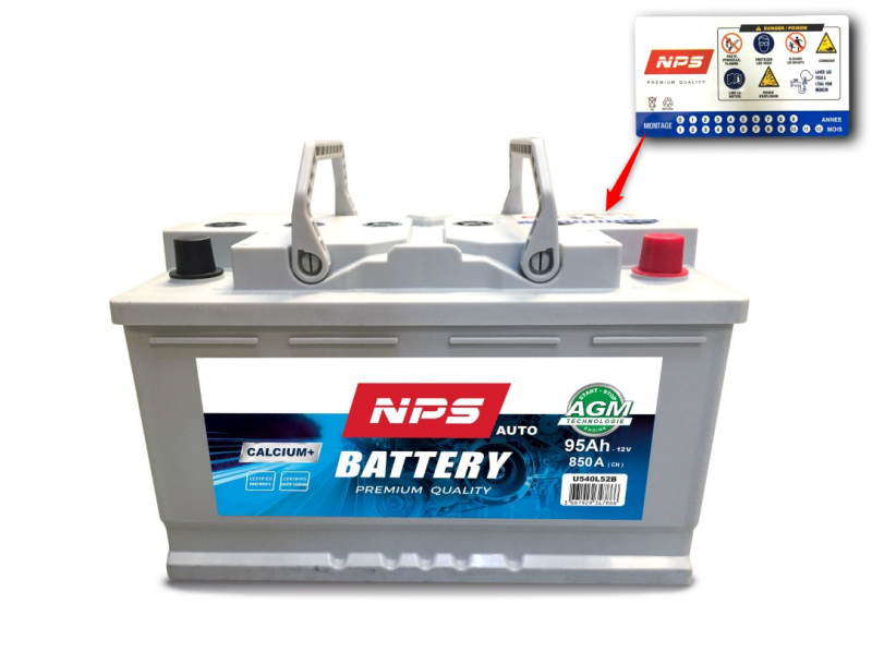 Photo 2 - U540L52B Batterie NPS